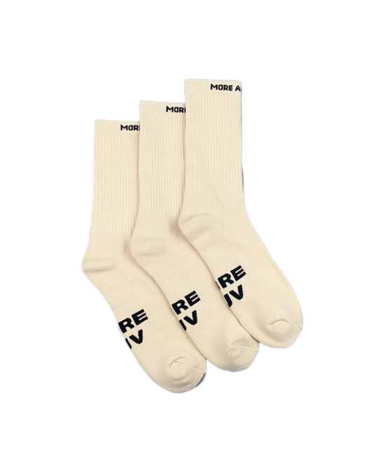 MORE LUV SOCKS [3 PAIRS]