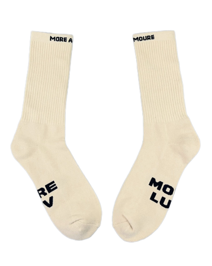MORE LUV SOCKS [3 PAIRS]